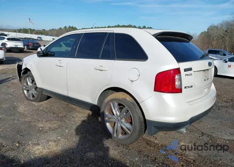 2014 Ford Edge Sel z USA, uszkodzony, nr VIN 2FMDK3JCXEBA82424